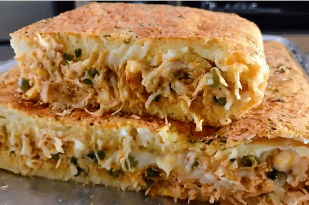 Torta de Frango de Liquidificador